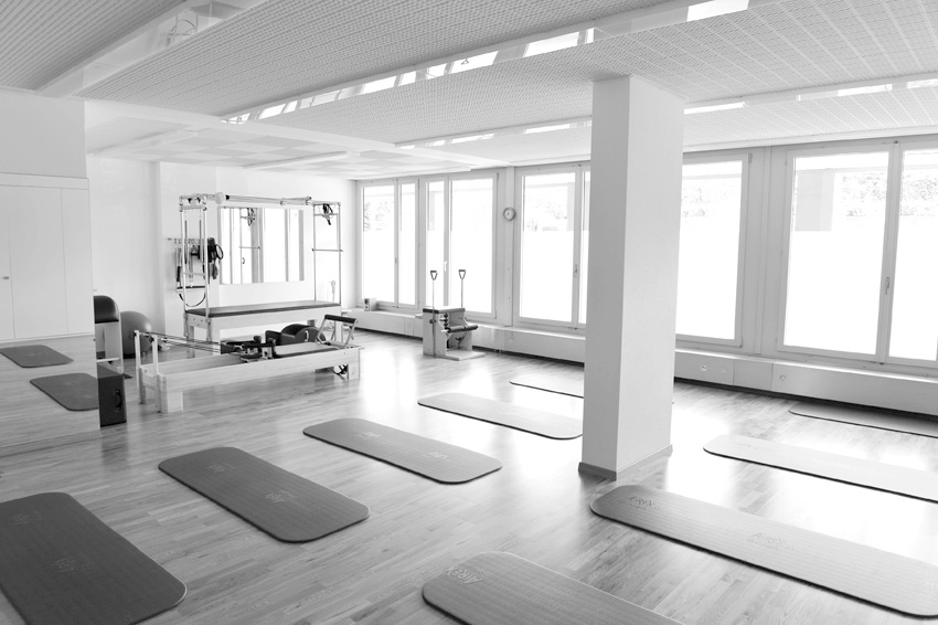 Pilates Input - Räumlichkeiten und Geräte